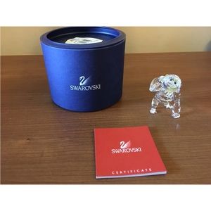 Swarovski Crystal Mint Figurine Young Gorilla W/ Bananas 273394 MIB W/COA